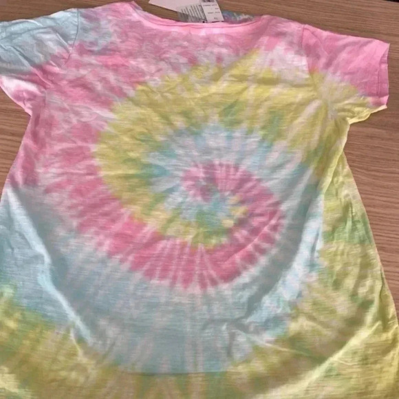 🆕Sunset Glow Pastel Tones Tie Dye Tee L🆕 - Picture 3 of 8